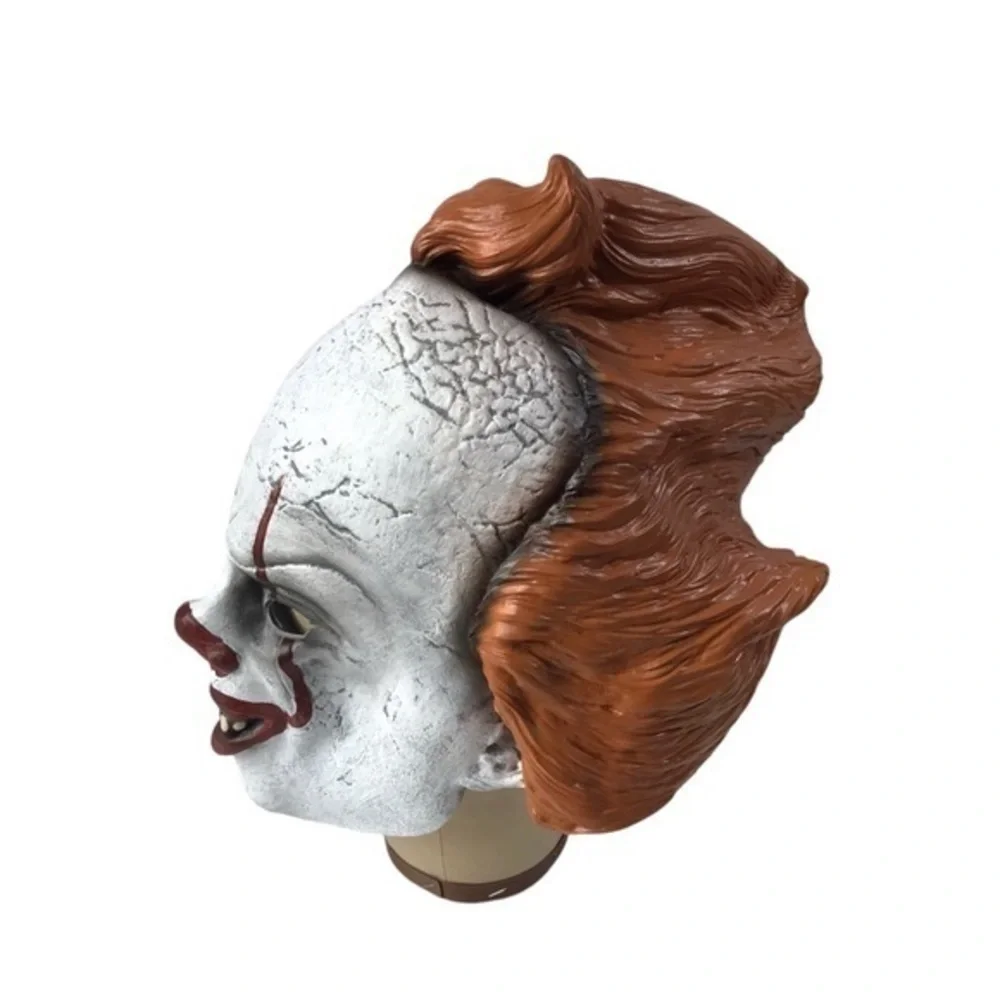 Rubies Pennywise IT Chapter II Horror Movie Clown Mask Halloween Costume